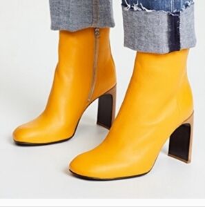 Rag & Bone Yellow Heeled Boots